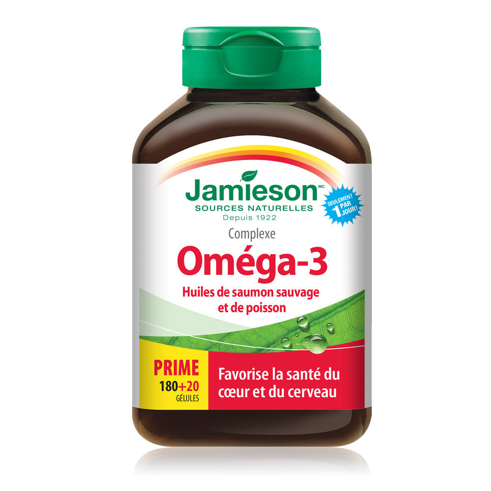 Omega-3 Complex Wild Salmon & Fish Oils Value Size (280 Softgels)