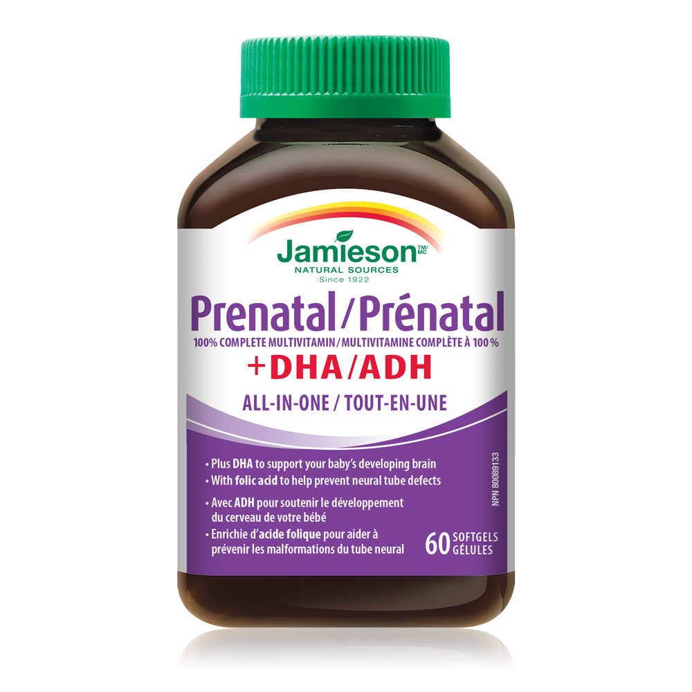 100% Complete Prenatal Multivitamin with DHA