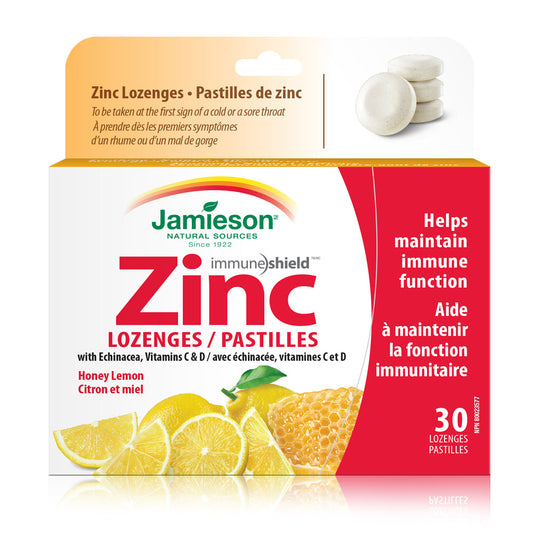 Zinc Lozenges Wild Cherry Flavour