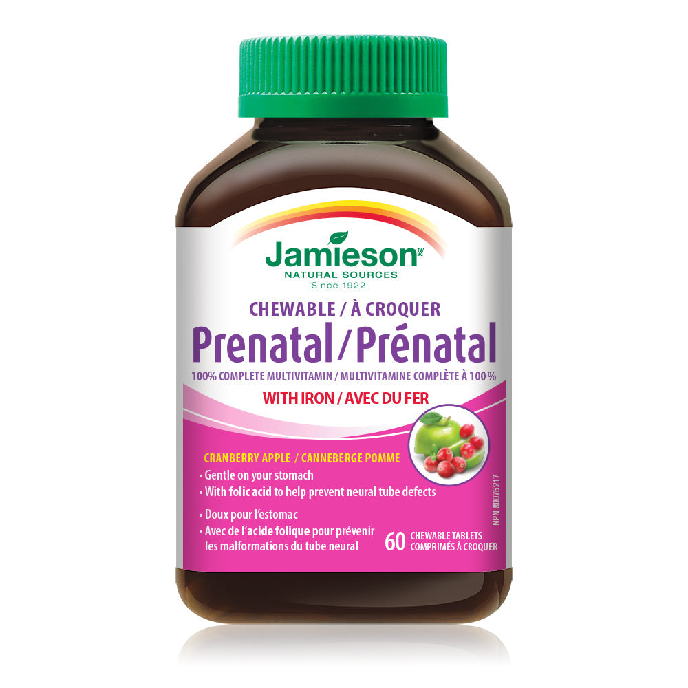 100% Complete Multivitamin Prenatal Chewable