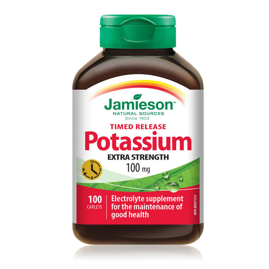 Potassium Timed Release Extra Strength (100 mg))