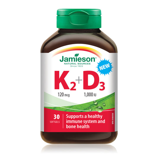 Vitamin K2 & Vitamin D3