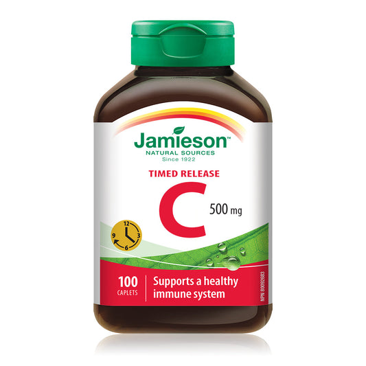 Vitamin C Timed Release Caplets 500 mg