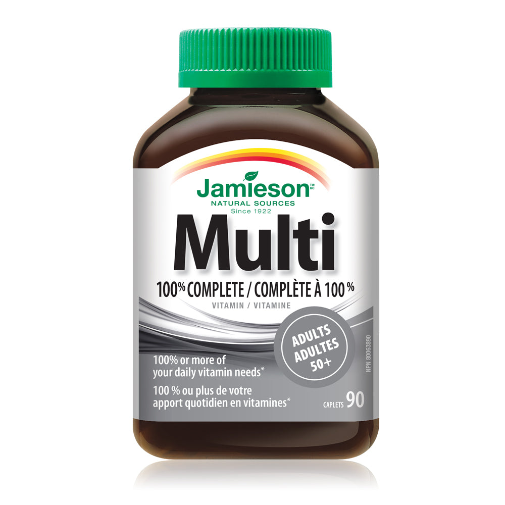 100% Complete Multivitamin for Adults 50+