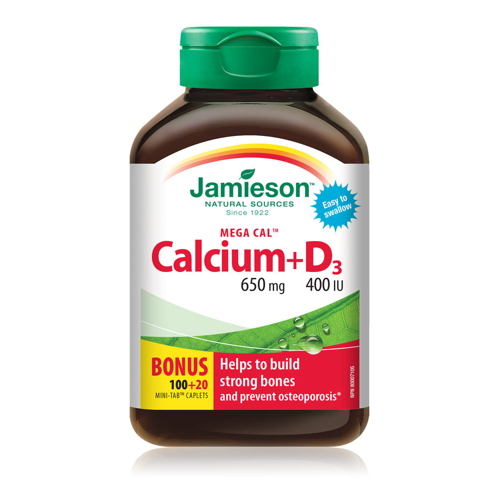Mega Cal Calcium & Vitamin D3 Bonus