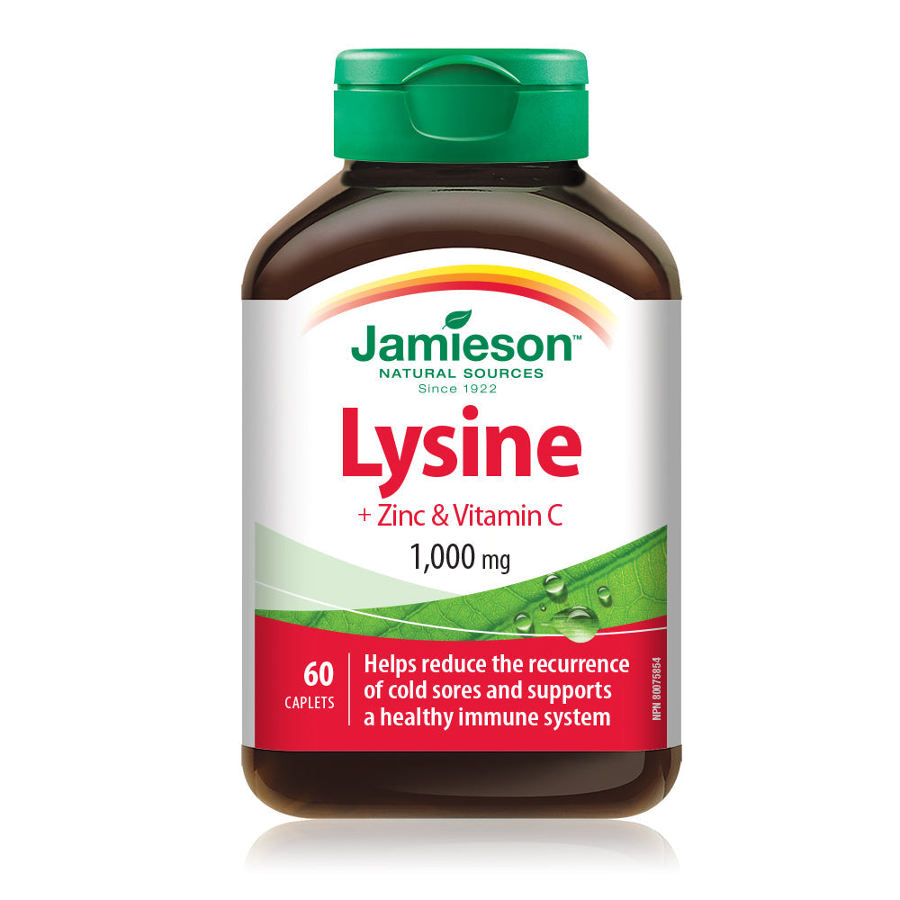 Lysine, Zinc & Vitamin C
